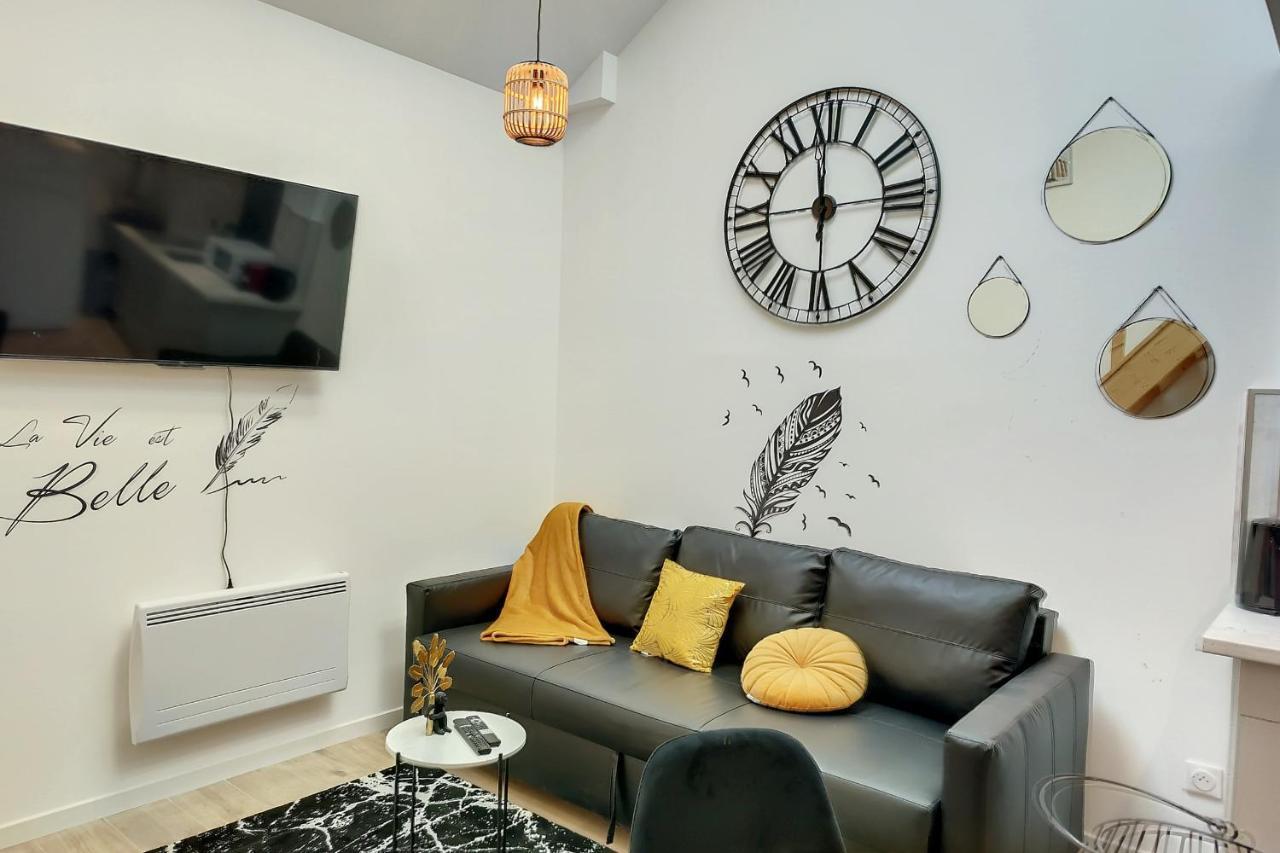 Sublime Appart Renove Duplex Centre Ville 4Pers Wifi Сен-Кантен Экстерьер фото