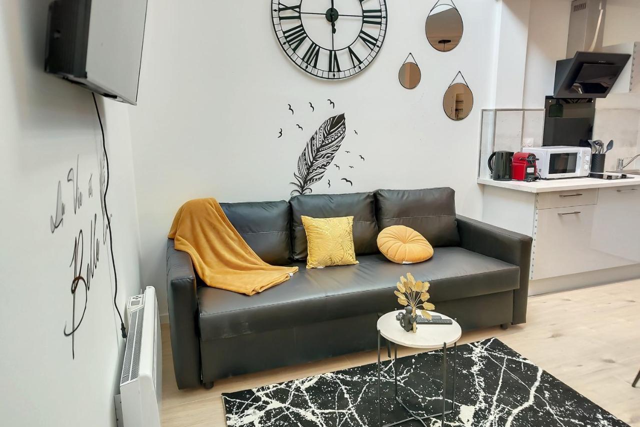 Sublime Appart Renove Duplex Centre Ville 4Pers Wifi Сен-Кантен Экстерьер фото